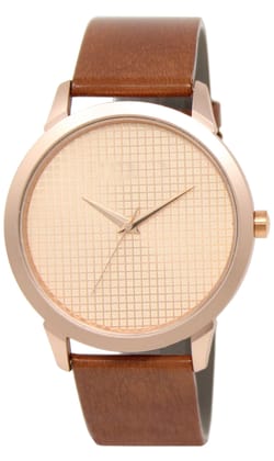 Rose Gold Casual Analog Watch for Men LR34