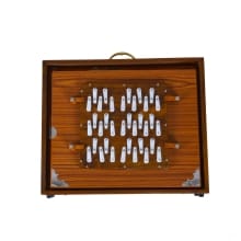 New Indian Professional Multi Bellow 36 Notes, Sur Peti, Shruti Box Teak Wood indian shruti box