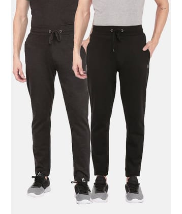 Dollar Multicolor Cotton Men's Trackpants ( Pack of 2 )