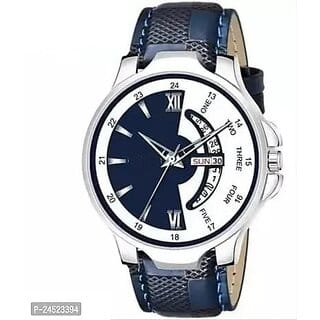 Griffin BLUE Blue Day  Date Display Analog Watch - For Men