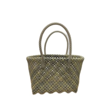 WEAVE HANCRAFTED TOTE BASKET BAG