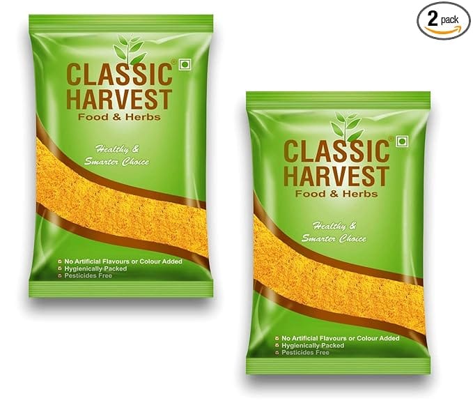 Classic Harvest Turmeric Powder/ Haldi Powder 800g ( Pack Of 2, 400g Each )