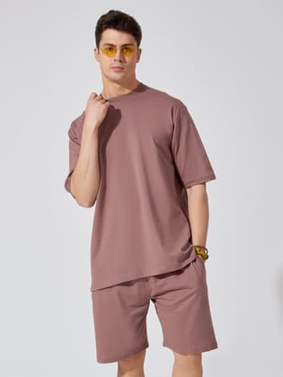 Dusty Pink Oversized Co-ords-S
