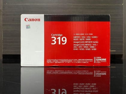 Canon CRG 319 Original Black Toner Cartridge – Compatible with Canon LBP151dw / LBP162dw / MF264dw / MF267dw Printers