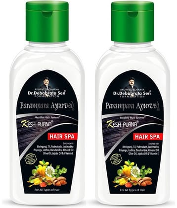 Parampara Ayurved Keshpurna Hair Spa Hair Scalp Treatment Cream 100 mL Pack of 2