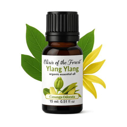Elixir of the Forest Ylang Ylang Oil | 15 ml | Skin Rejuvenation | Everyday Luxury Touch