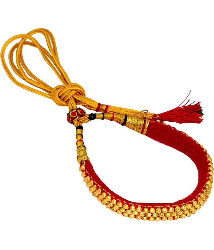 Jewar Mandi - Multicolor Brass Necklace ( Pack of 1 )