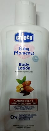 Chicco baby moments bady lotion cream corpo fluida almond milk & Murumuru butter 100ml