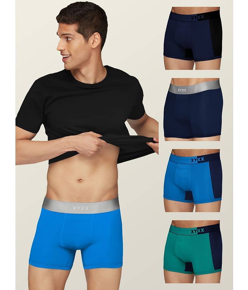 XYXX - Multicolor Modal Men's Trunks ( Pack of 5 )