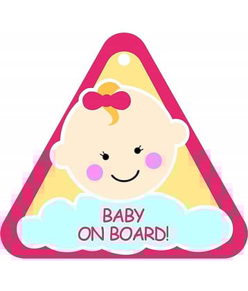 FRATELLI Baby On Board (Pink Triangle)