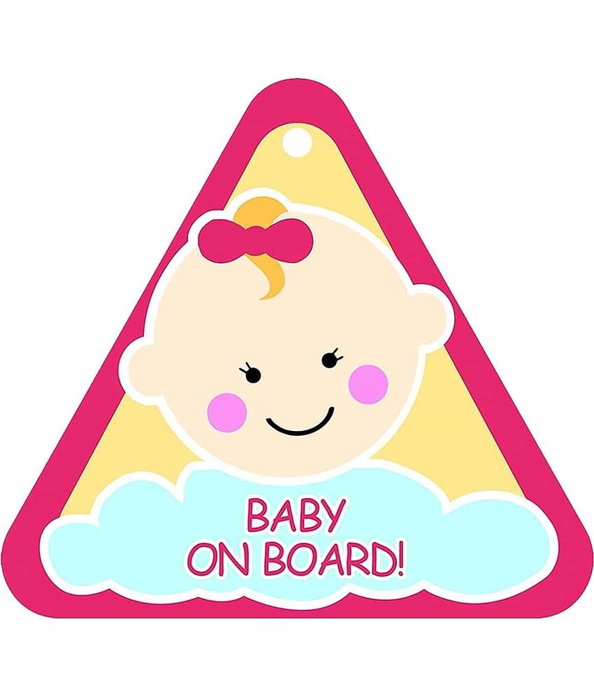 FRATELLI Baby On Board (Pink Triangle)