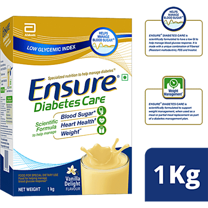 ENSURE DIABETES CARE Diabetic Care Formula - Specialised Nutrition For Diabetes Management,, 1 kg Box
