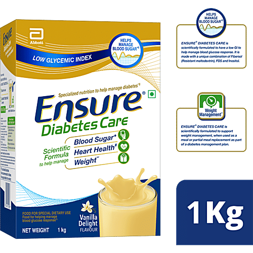 ENSURE DIABETES CARE Diabetic Care Formula - Specialised Nutrition For Diabetes Management,, 1 kg Box