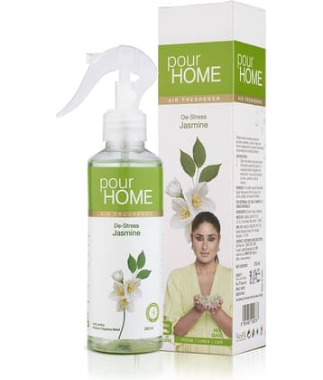 POUR HOME De Stress Jasmine No Gas Room Freshener Spray 250ml ( Pack of 1 )