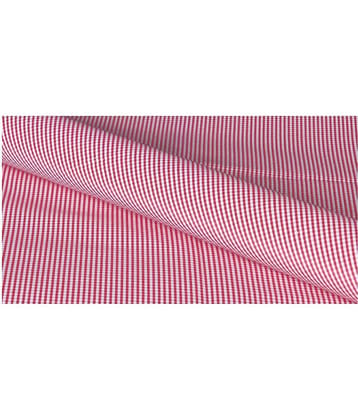 Makhanchor - Red Cotton Men's Unstitched Shirt Piece ( Pack of 1 )
