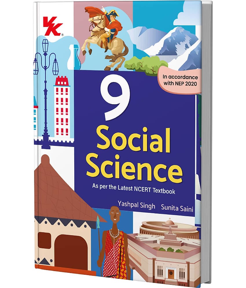 Social Science Book for Class 9 | CBSE (NCERT Solved) | NEP |  Examination 2025-26 | by VK Global Publications
