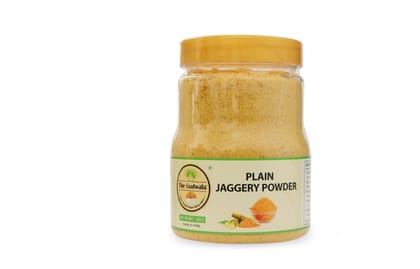 The Gudwala Plain Jaggery Powder Pure Natural Zero Chemical Gur Immunity Booster Extremely Healthy Organic Gud (400 Grams) (Plain Powder)