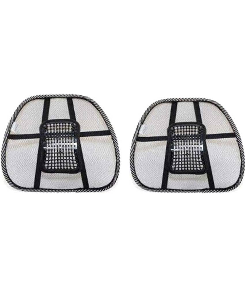 Accupressure Bead Back Lumbar Support Single Black For Car Seat