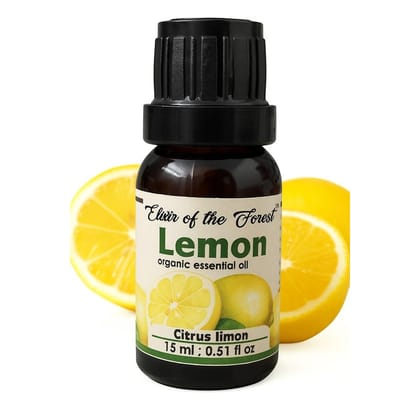 Elixir of the Forest Lemon Oil | 15 ml | Skin Toning & Oil Control | Everyday Radiance Blend