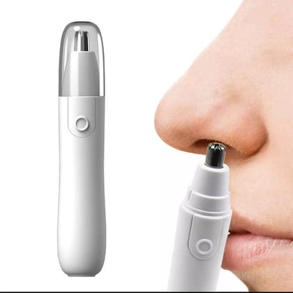 ANSH Electric Nose Hair Trimmer for Men& Women Dual-edge Blades Painless Electric Nose and Ear Hair Trimmer Eyebrow Clipper, Waterproof, Eco, Travel, User Friendly (Multi Color)