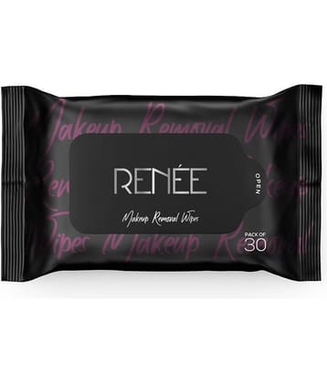 RENEE Makeup Removal Wipes 30 Wipes | Gentle, Hydrating & Travel-Friendly