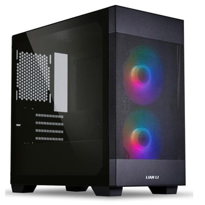 Lian Li Lancool 205M Mesh Mid- Tower Computer Case/Gaming Cabinet - Black 