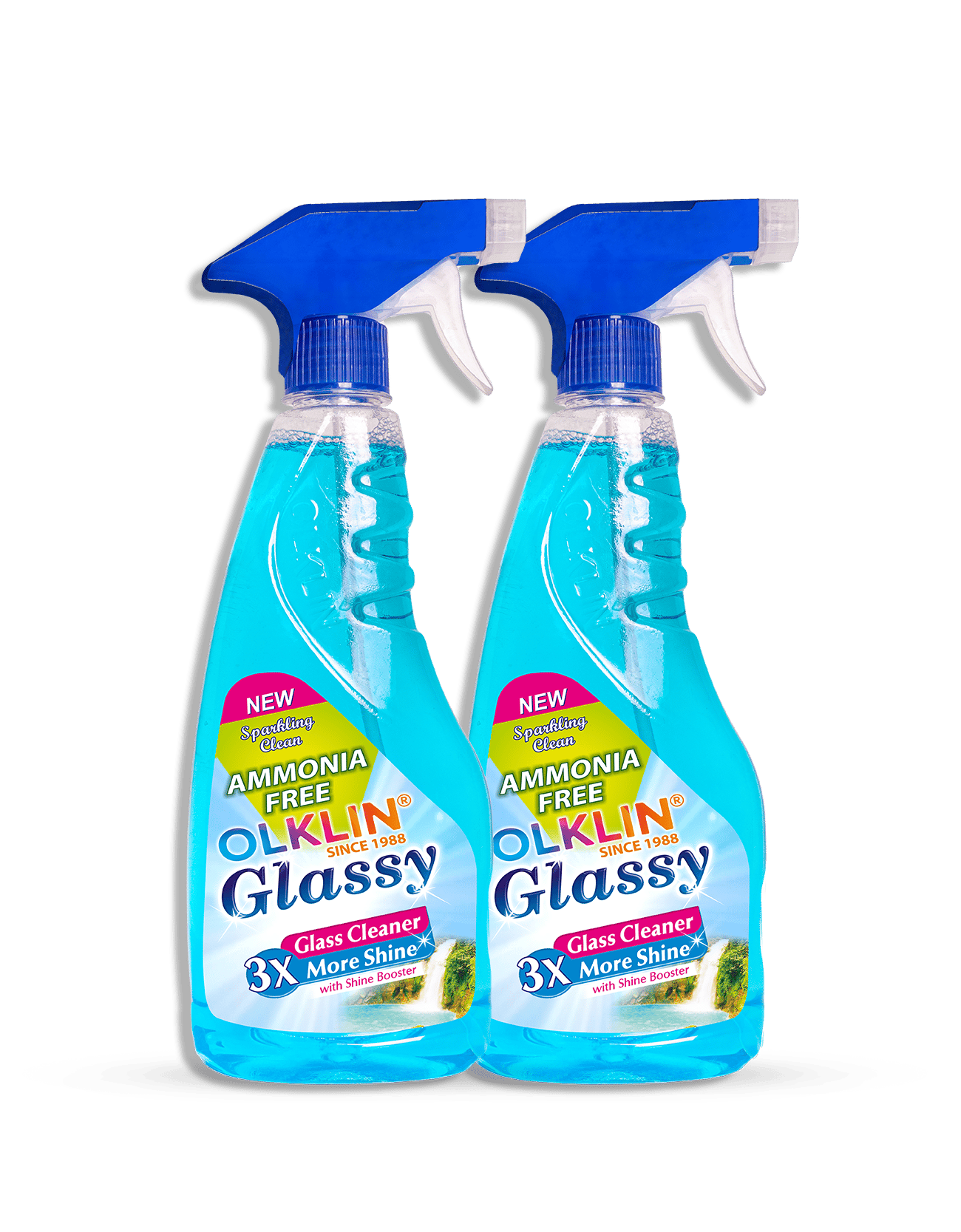 OLKLIN®-M3 GLASSY RTU (Glass Cleaner)-500 ml