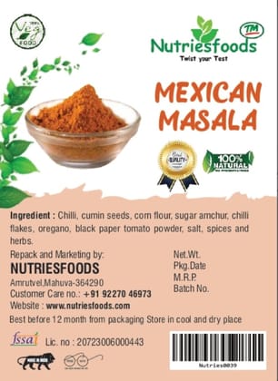 Mexican Masala 100 G