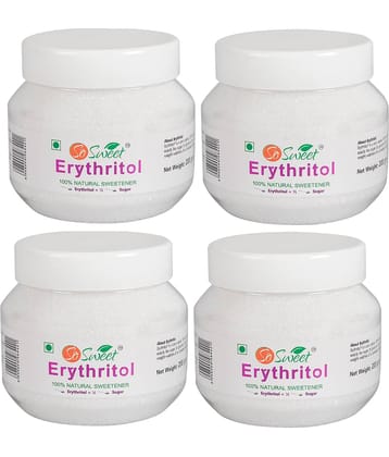 So Sweet Erythritol 100% Natural Sweetener 800gm for Diabetes - Sugar free (PO4) (200gm Each)