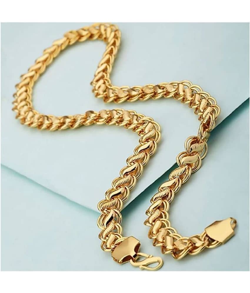 Jewar Mandi Gold Plated Chain ( Set of 1 )