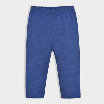 Bonjour Gloomy Solid Legging-0-3 M / Blue