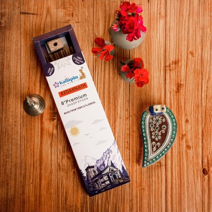 Kailapira Agarbatti Kedarnath Premium Dhoop Batti, Incense Sticks 40U Kailapira Agarbatti Kedarnath Premium Dhoop Batti, Incense Sticks 40U