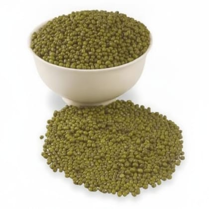Whole Green Moong Dal - 1 kg - 1kg pack of Whole Green Moong Dal