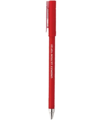 Unomax Ultron Top 2X Ball Pen Red Pack of 30