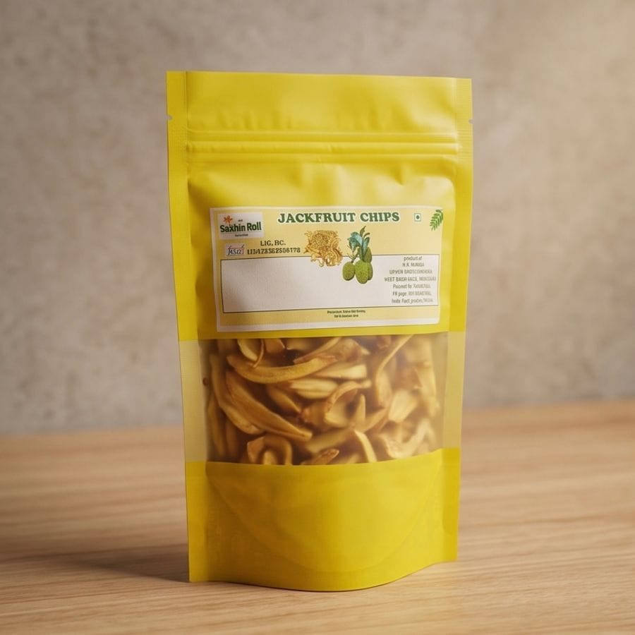 Jackfruit Chips - 100 gm - One stand-up pouch