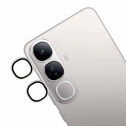 Silver Metallic camera ring lens guard for Vivo Y300