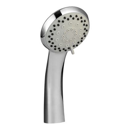 Orvos Hand shower multi-function, 4x4 inches, AquaGlow, Chrome plated with high grade Korean ABS material from LG, Head only, for high end luxury bathrooms