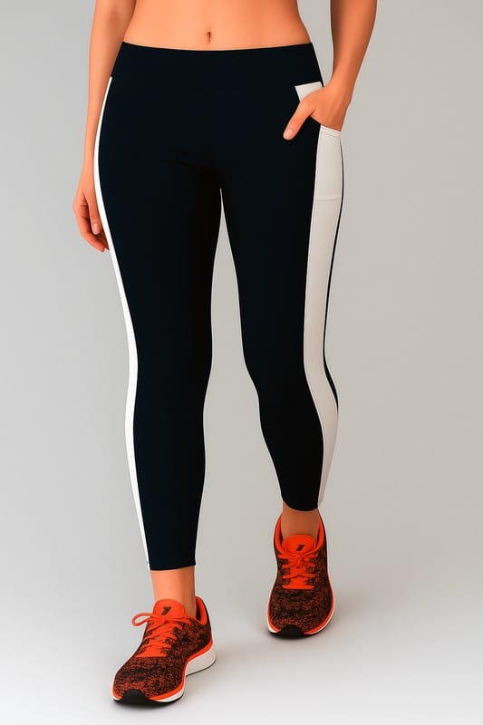 WUGO:: Premium Quality Stretchable Yoga Pants | Comfortable Sports Leggings | Daily Gym Wear for Girls or Women