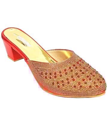 Racecourse - Red Women's Mules Heels