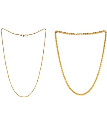 JIPPA Gold Plated Chain ( Set of 2 )