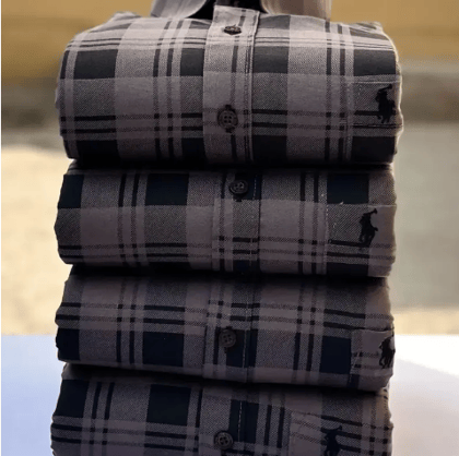Laffer, Cotton Shirt combo pack Of 4 ( SIZE : M )