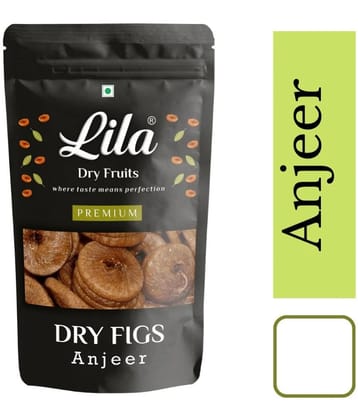 LILA DRY FRUITS Dried Anjeer 200 Gms Pouch Pack| Rich Source of Fibre Calcium And Iron