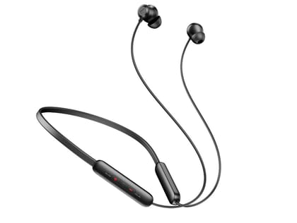 boAt Rockerz Summit Wireless Neckband, Bluetooth 5.3, IPX5 Water Resistant, 30 Hours Playback, 10mm Drivers, Classic Black
