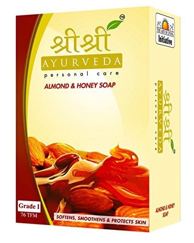 Sri Sri Almond & Honey Soap, 100 gm