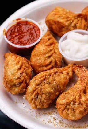 Fry Veg Momos(8pc)