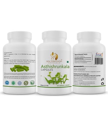 GOLDENACACIA HERRBALS Cissus Quadrangularis 120 Capsule 1 no.s