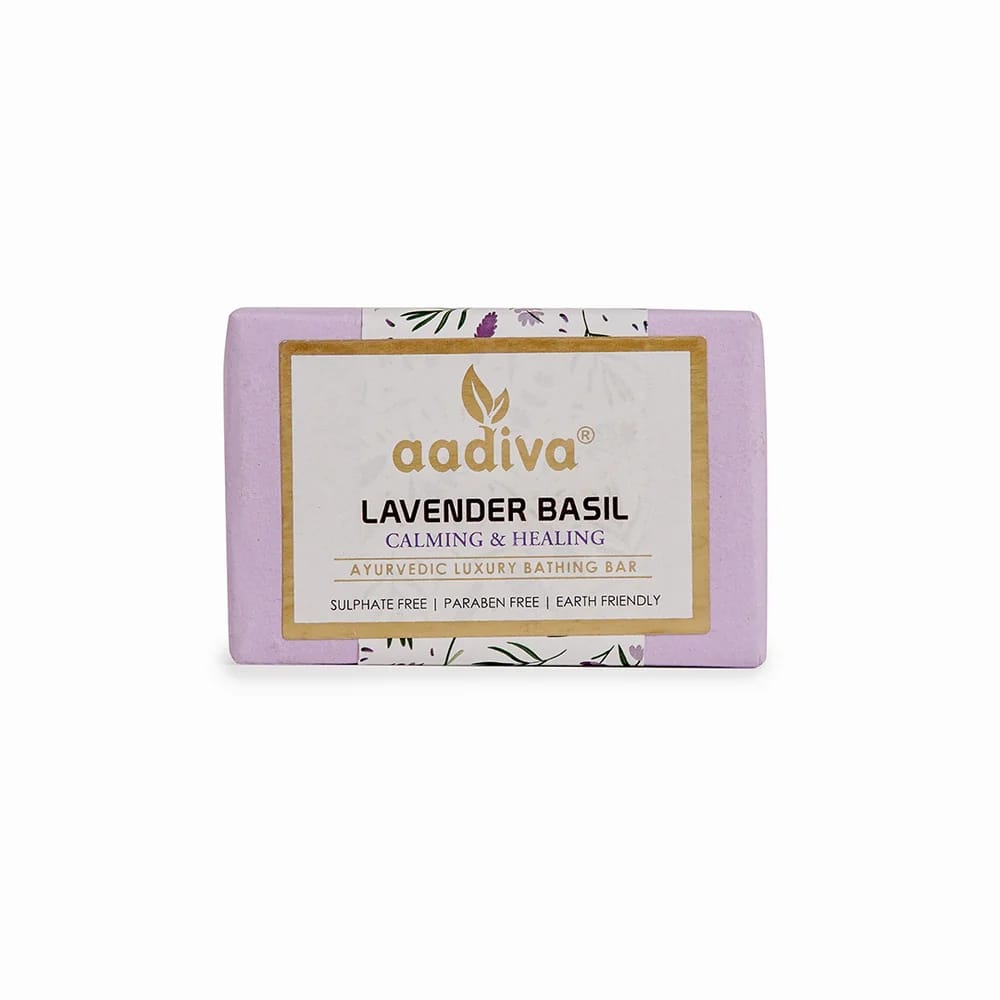 Aadiva Lavender Basil Soap 100 gms