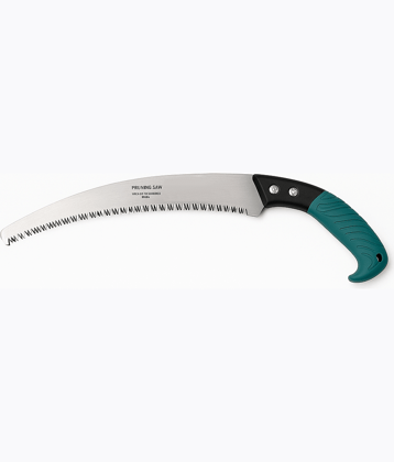 Curved Pruning Hand Saw with Ergonomic Handle