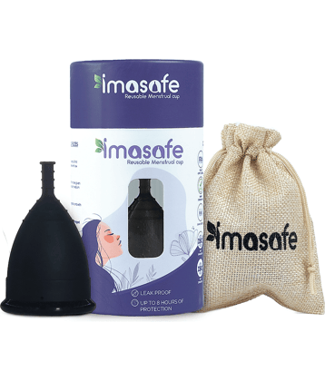 Imasafe - Silicone Reusable Menstrual Cup Large ( Pack of 1 )