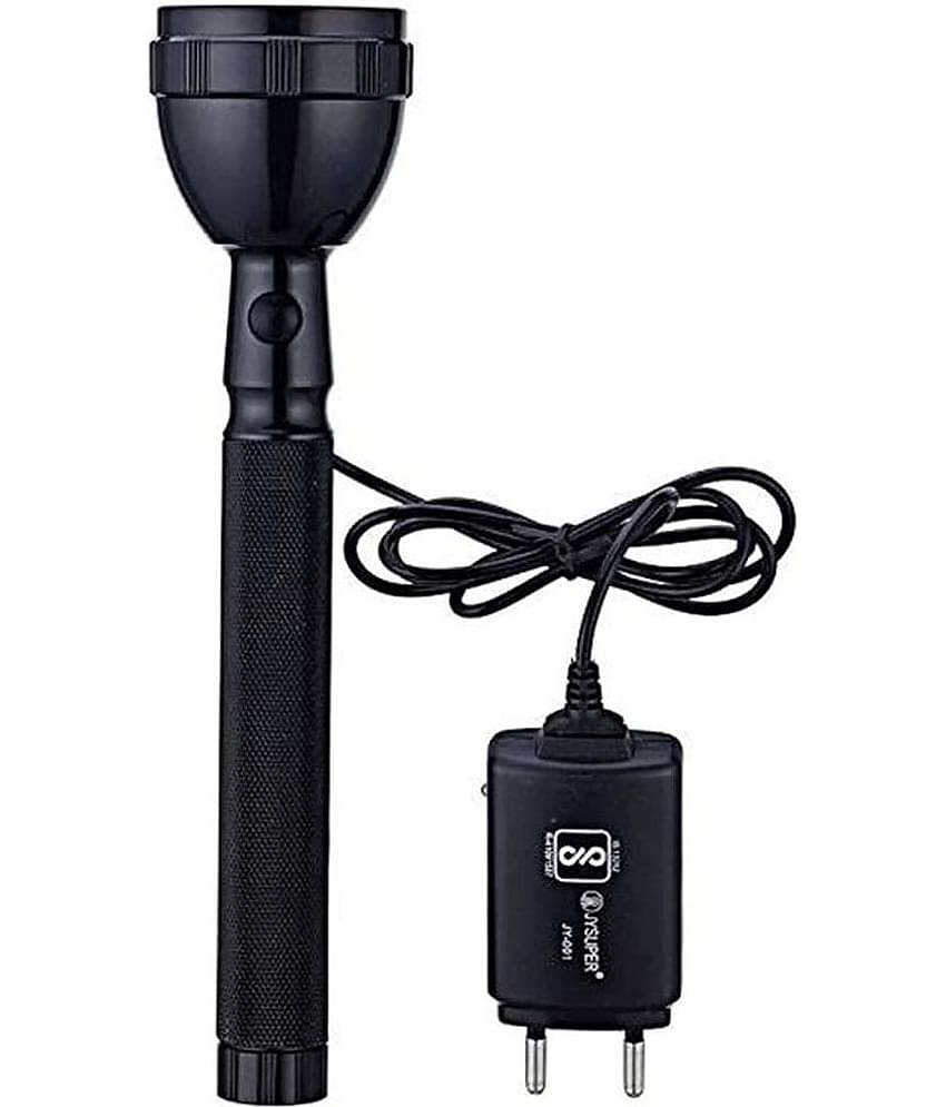JY Super - 3W Rechargeable Flashlight Torch ( Pack of 1 )